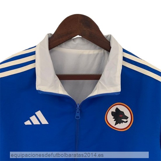 Nuevo Rompevientos AS Roma 23/24 Azul Blanco Baratas